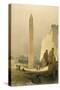 Obelisk at Luxor-David Roberts-Stretched Canvas