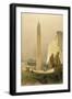 Obelisk at Luxor-David Roberts-Framed Giclee Print