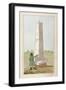 Obelisk at Monken Hadley, Hertfordshire, C1800-null-Framed Giclee Print