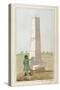 Obelisk at Monken Hadley, Hertfordshire, C1800-null-Stretched Canvas