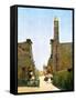 Obelisk at the Temple of Rameses Ii, Luxor, Egypt, 20th Century-null-Framed Stretched Canvas