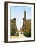 Obelisk at the Temple of Rameses Ii, Luxor, Egypt, 20th Century-null-Framed Giclee Print