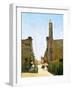 Obelisk at the Temple of Rameses Ii, Luxor, Egypt, 20th Century-null-Framed Giclee Print