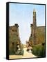 Obelisk at the Temple of Rameses Ii, Luxor, Egypt, 20th Century-null-Framed Stretched Canvas