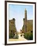 Obelisk at the Temple of Rameses Ii, Luxor, Egypt, 20th Century-null-Framed Giclee Print