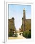 Obelisk at the Temple of Rameses Ii, Luxor, Egypt, 20th Century-null-Framed Giclee Print