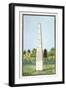 Obelisk Erected on Brockley Hill, Possibly in Lewisham, London, C1795-null-Framed Giclee Print