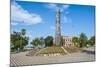 Obelisk in Front of the Pink Cabildo-Michael Runkel-Mounted Photographic Print