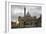 Obelisk in Front of the St. Peter's Basilica at Sunset, St. Peter's Square, Vatican City-null-Framed Photographic Print