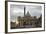 Obelisk in Front of the St. Peter's Basilica at Sunset, St. Peter's Square, Vatican City-null-Framed Photographic Print