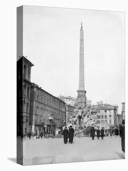 Obelisk in Rome-null-Stretched Canvas