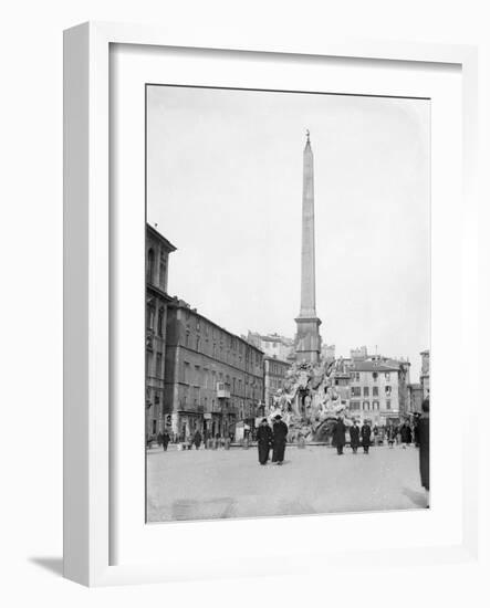 Obelisk in Rome-null-Framed Photographic Print