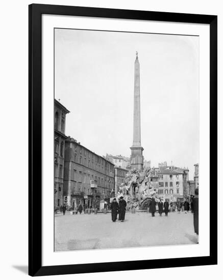 Obelisk in Rome-null-Framed Photographic Print