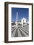 Obelisk in the Praca do Marques de Pombal, Vila Real de Santo Antonio, Algarve, Portugal, Europe-Stuart Black-Framed Photographic Print