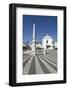 Obelisk in the Praca do Marques de Pombal, Vila Real de Santo Antonio, Algarve, Portugal, Europe-Stuart Black-Framed Photographic Print