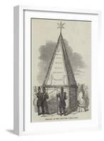 Obelisk in the Rue Des Vieillards-null-Framed Giclee Print