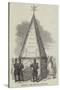 Obelisk in the Rue Des Vieillards-null-Stretched Canvas
