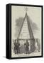 Obelisk in the Rue Des Vieillards-null-Framed Stretched Canvas