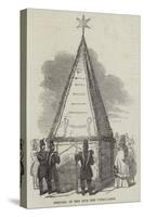Obelisk in the Rue Des Vieillards-null-Stretched Canvas