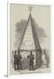 Obelisk in the Rue Des Vieillards-null-Framed Giclee Print