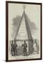 Obelisk in the Rue Des Vieillards-null-Framed Giclee Print