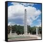 Obelisk of Axum, 4th Century, Tigray Region, Ethiopia-null-Framed Stretched Canvas
