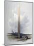 Obelisk of Heliopolis, 1839-David Roberts-Mounted Giclee Print