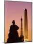 Obelisk of Luxor and Eiffel Tower-Marco Cristofori-Mounted Premium Photographic Print