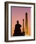 Obelisk of Luxor and Eiffel Tower-Marco Cristofori-Framed Photographic Print