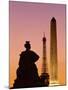 Obelisk of Luxor and Eiffel Tower-Marco Cristofori-Mounted Photographic Print