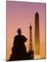 Obelisk of Luxor and Eiffel Tower-Marco Cristofori-Mounted Photographic Print