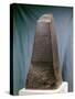Obelisk of Manishtusu from Susa, circa 2270 BC-Mesopotamian-Stretched Canvas