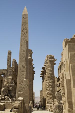 Obelisk of Tuthmosis, Karnak Temple, Luxor, Thebes, Egypt, North Africa,  Africa' Photographic Print - Richard Maschmeyer | AllPosters.com