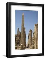 Obelisk of Tuthmosis, Karnak Temple, Luxor, Thebes, Egypt, North Africa, Africa-Richard Maschmeyer-Framed Photographic Print