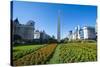 Obelisk on Plaza Republica, Buenos Aires, Argentina, South America-Michael Runkel-Stretched Canvas