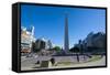 Obelisk on Plaza Republica, Buenos Aires, Argentina, South America-Michael Runkel-Framed Stretched Canvas