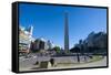Obelisk on Plaza Republica, Buenos Aires, Argentina, South America-Michael Runkel-Framed Stretched Canvas