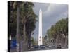 Obelisk, Santo Domingo, Dominican Republic, West Indies, Caribbean, Central America-Christian Kober-Stretched Canvas