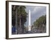 Obelisk, Santo Domingo, Dominican Republic, West Indies, Caribbean, Central America-Christian Kober-Framed Photographic Print