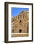 Obelisk Tomb (Upper Structure), Bab As-Sig Triclinium (Lower Structure), Petra, Jordan, Middle East-Richard Maschmeyer-Framed Photographic Print