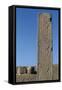 Obelisk with Reliefs and Inscriptions of Ramses II, Great Temple of Amun, Tanis, Egypt-null-Framed Stretched Canvas