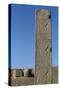 Obelisk with Reliefs and Inscriptions of Ramses II, Great Temple of Amun, Tanis, Egypt-null-Stretched Canvas