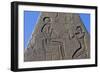 Obelisk with Reliefs and Inscriptions of Ramses II, Great Temple of Amun, Tanis, Egypt-null-Framed Giclee Print