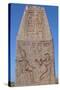 Obelisk with Reliefs and Inscriptions of Ramses II, Great Temple of Amun, Tanis, Egypt-null-Stretched Canvas