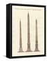 Obelisks and Egyptians-null-Framed Stretched Canvas