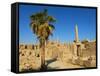 Obelisks of Tuthmosis I and Hatshepsut, Temple of Amun, Karnak, Thebes, UNESCO World Heritage Site,-Tuul-Framed Stretched Canvas