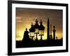 Obelisque, Place de la Concorde, Eiffel Tower, Paris, France-David Barnes-Framed Photographic Print