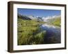 Oberaarhorn, Oberaargletscher, Triebtenseewli, Grimselpass, the Bernese Oberland, Switzerland-Rainer Mirau-Framed Photographic Print