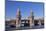 Oberbaum Bridge between Kreuzberg and Friedrichshain, Metro Line 1, Spree River, Berlin, Germany, E-Markus Lange-Mounted Photographic Print