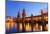 Oberbaum Bridge-noppasin wongchum-Mounted Photographic Print